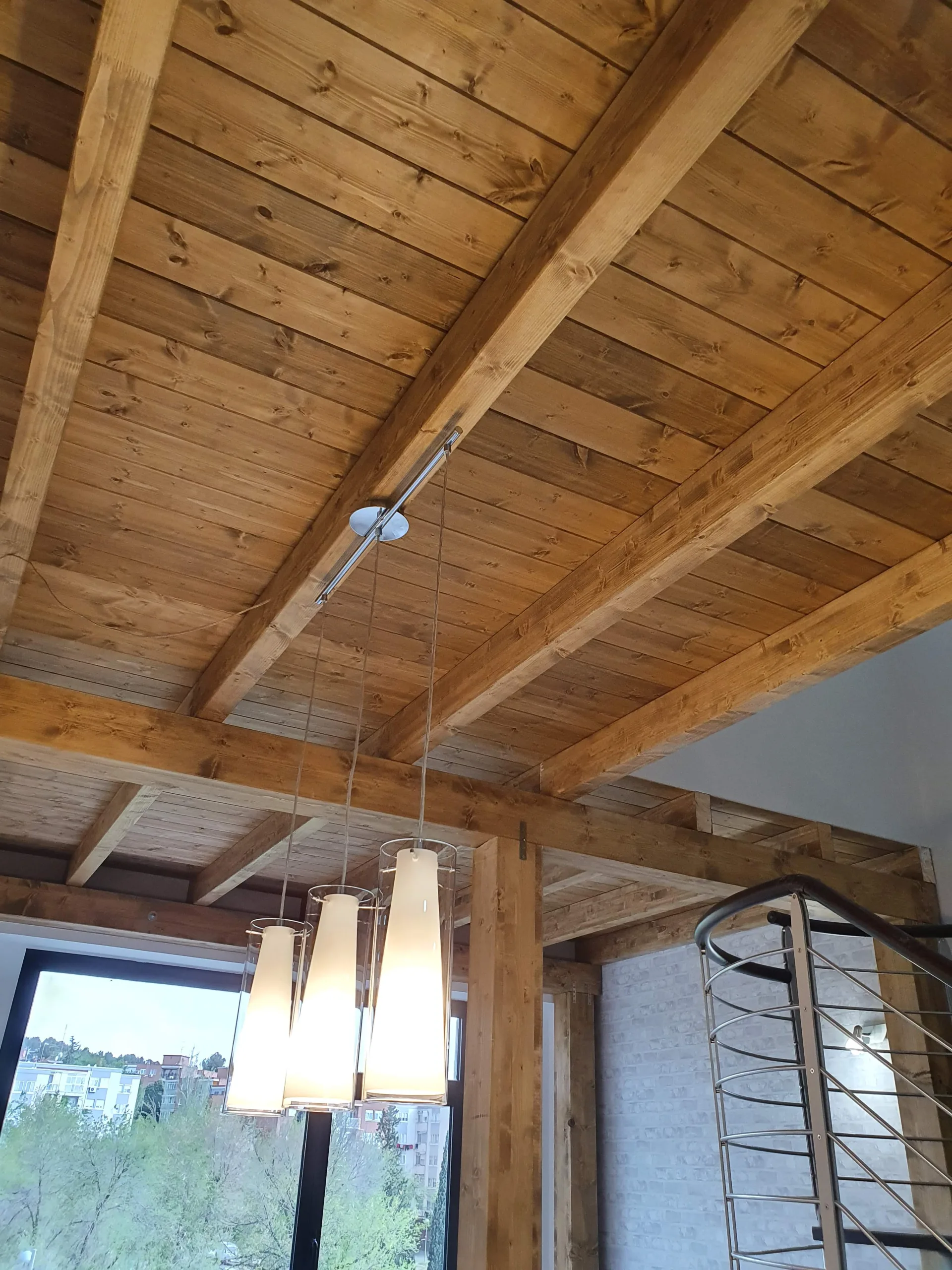 Techo de madera